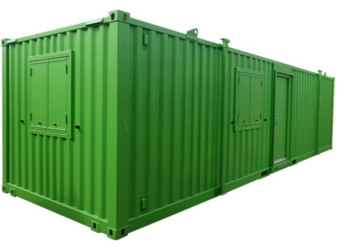 32×10 Green Office container